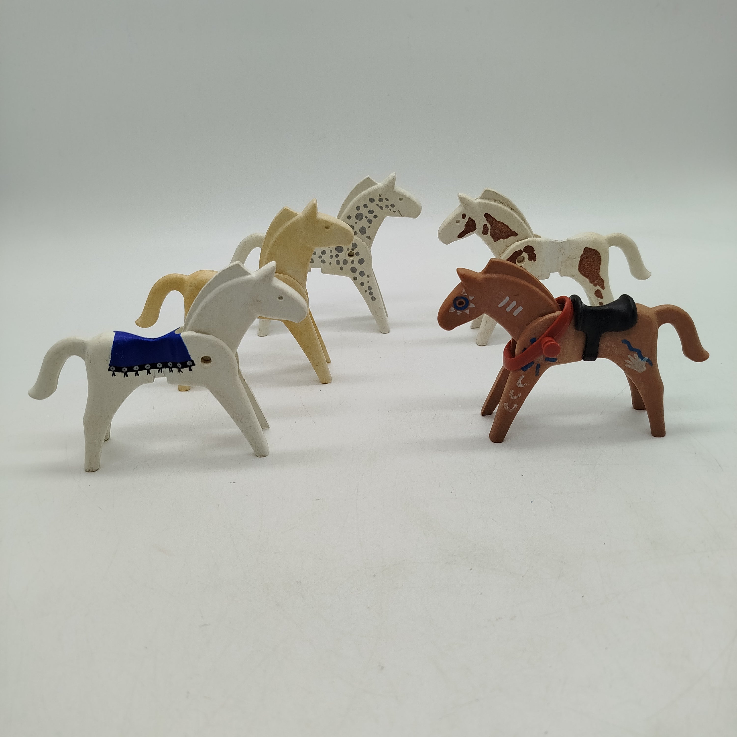 Playmobil Bundle Pferde 6x Figuren, gebraucht, ab 3 4 5 Jahre | ✅ geprüft